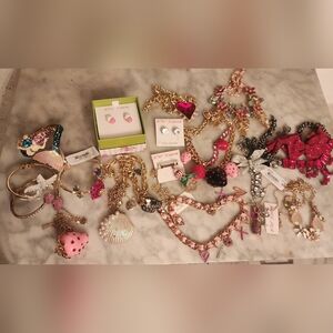 Lot Of Betsey Johnson Jewery